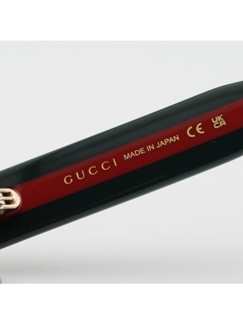 Gucci GG2116S 004 Sunglasses Transparent Brown Cat Eye Frame, Brown Lenses - Picture 4 of 11